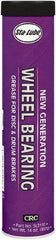 CRC - 14 oz Cartridge Lithium Complex Gel Paste Grease - Amber, Nonflammable, 325°F Max Temp, NLGIG 2, - USA Tool & Supply