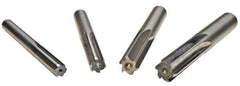 Value Collection - 1/16" to 1/4", Chucking Reamer Set - Straight Flute, Right Hand Cut, 4 Pieces - USA Tool & Supply