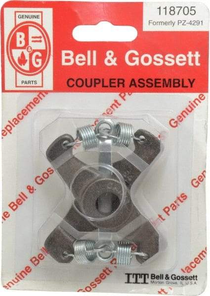 Bell & Gossett - Inline Circulator Pump .5 Zinc Coupler - Bell & Gosset Part No. p57700, For Use with All S/H 6-Series Pumps - USA Tool & Supply