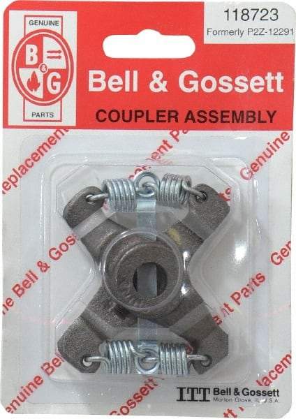 Bell & Gossett - Inline Circulator Pump .5X.5 Ci Coupler - Bell & Gosset Part No. 118705, Teel Part No. 1R462, For Use with Inline Circ. - USA Tool & Supply