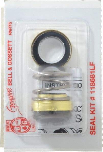 Bell & Gossett - Inline Circulator Pump Seal Kit Bronze Buna.5 - Bell & Gosset Part No. 118629, For Use with S-57 - USA Tool & Supply