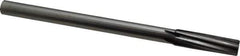 Made in USA - 5/8" Carbide-Tipped 6 Flute Chucking Reamer - Spiral Flute, 9/16" Straight Shank, 2-1/4" Flute Length, 9" OAL - USA Tool & Supply