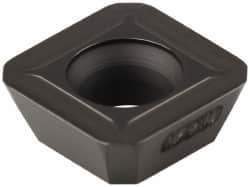 Kennametal - SEHT1204 Grade MP91M Carbide Milling Insert - TiN/TiCN/Al2O3 Finish, 0.187" Thick, 1/2" Inscribed Circle - USA Tool & Supply