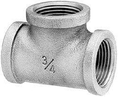 Merit Brass - Class 125, 2" Internal Pipe, Brass Tee - FBSPT x FBSPT x FBSPT - USA Tool & Supply