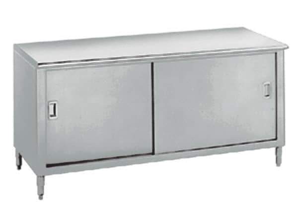 Eagle MHC - Enclosed Worktable - Stainless Steel Top, 60" Wide x 35-1/2" High - USA Tool & Supply