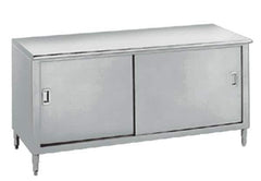 Eagle MHC - Enclosed Worktable - Stainless Steel Top, 60" Wide x 35-1/2" High - USA Tool & Supply