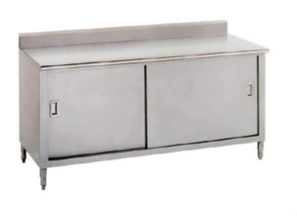 Eagle MHC - Enclosed Worktable - Stainless Steel Top, 60" Wide x 35-1/2" High - USA Tool & Supply