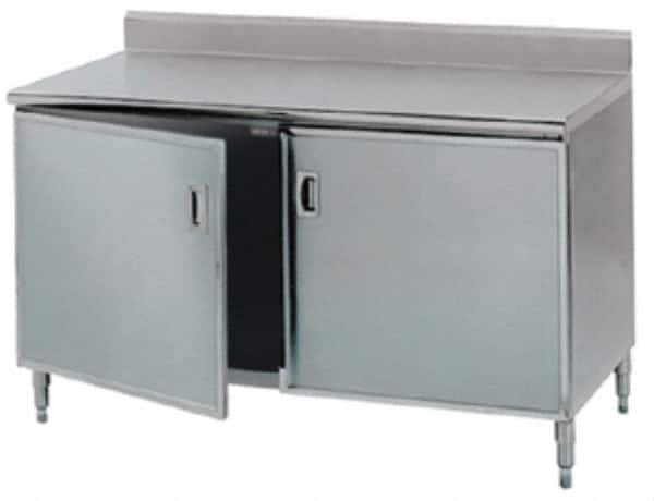 Eagle MHC - Enclosed Worktable - Stainless Steel Top, 48" Wide x 35-1/2" High - USA Tool & Supply