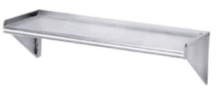 Eagle MHC - Stainless Steel Workbench & Workstation Shelf - 1-1/2" High, Use with 36" Long Workbenches - USA Tool & Supply