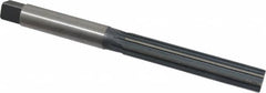 Interstate - 21/32" Diam, Straight Shank, 3-11/16" Flute, Hand Reamer - USA Tool & Supply
