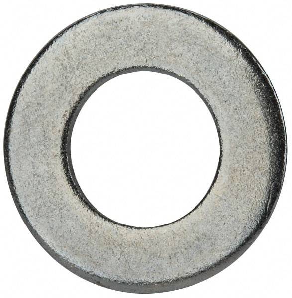 Value Collection - 7/8" Screw, Grade 2 Steel SAE Flat Washer - 15/16" ID x 1-3/4" OD, 0.16" Thick, Zinc-Plated Finish - USA Tool & Supply