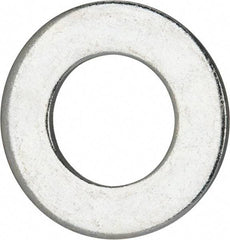 Value Collection - 1-1/4" Screw, Grade 2 Steel SAE Flat Washer - 1-3/8" ID x 2-1/2" OD, 0.192" Thick, Zinc-Plated Finish - USA Tool & Supply