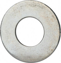 Value Collection - 1-3/8" Screw, Grade 2 Steel USS Flat Washer - 1.49" ID x 3.295" OD, 0.213" Thick, Zinc-Plated Finish - USA Tool & Supply