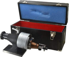 Accupro - 2 x 90° Deluxe Radius & Angle Wheel Dresser - 0.0003" Feed Graduations of Handle Scale, 4" Long x 6-1/2" Wide x 7.3" High - USA Tool & Supply