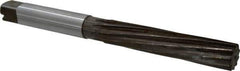 Interstate - 1-1/16" Diam, Straight Shank, 5-5/8" Flute, Hand Reamer - Spiral Flute, 11-1/4" OAL, Left Hand Spiral, Right Hand Cut, High Speed Steel - USA Tool & Supply