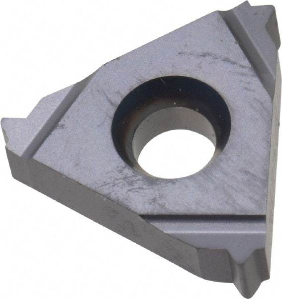 Kennametal - 16ER External Right Hand 16 UNJ Laydown Threading Insert - Grade KC5010, TiAlN Coated Carbide, 9.53mm Inscribed Circle - USA Tool & Supply