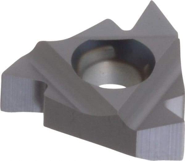 Kennametal - 16NR Internal Right Hand 48-8 Partial Profile 60° Laydown Threading Insert - Grade KC5010, TiAlN Coated Carbide, 9.53mm Inscribed Circle - USA Tool & Supply