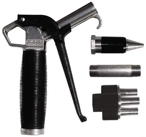 Coilhose Pneumatics - Safety Blow Gun Kit - 3/8 Inlet, 125 Max psi - USA Tool & Supply