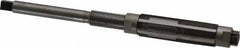 Made in USA - Size B, Straight Shank Hand Adjustable Reamer - 5-3/4" OAL, Right Hand Cut, High Speed Steel, Bright Finish - USA Tool & Supply