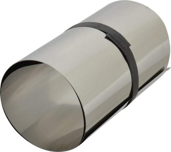 Made in USA - 1 Piece, 50 Inch Long x 6 Inch Wide x 0.003 Inch Thick, Roll Shim Stock - Stainless Steel - USA Tool & Supply