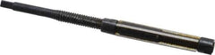 Value Collection - Size 8/A, Straight Shank Hand Adjustable Reamer - 3-1/4" OAL, Right Hand Cut, High Speed Steel, Oxide Finish - USA Tool & Supply