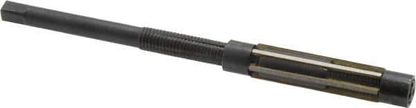 Value Collection - Size 3/A, Straight Shank Hand Adjustable Reamer - 5" OAL, Right Hand Cut, High Speed Steel, Oxide Finish - USA Tool & Supply