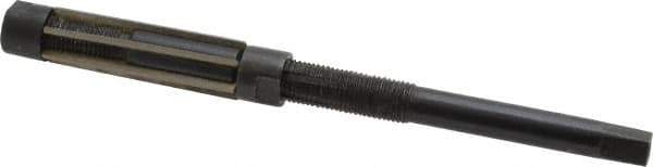 Value Collection - Size B, Straight Shank Hand Adjustable Reamer - 5-3/4" OAL, Right Hand Cut, High Speed Steel, Oxide Finish - USA Tool & Supply