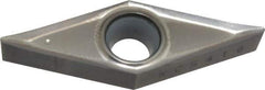 Kennametal - VBGT331 HP Grade KC5410 Carbide Turning Insert - TiB2 Finish, 35° Diamond, 3/8" Inscr Circle, 3/16" Thick, 1/64" Corner Radius - USA Tool & Supply