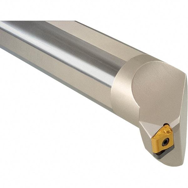 Iscar - 2.087" Min Bore Diam, 14" OAL, 1-1/4" Shank Diam, S-SLAN Indexable Boring Bar - LNMX 1104.. Insert, Screw or Clamp Holding Method - USA Tool & Supply