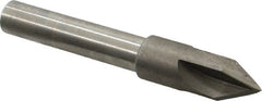 Keo - 5/8" Head Diam, 1/2" Shank Diam, 4 Flute 60° High Speed Steel Countersink - USA Tool & Supply