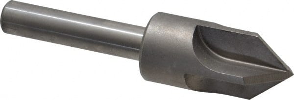 Keo - 1" Head Diam, 1/2" Shank Diam, 4 Flute 82° High Speed Steel Countersink - USA Tool & Supply