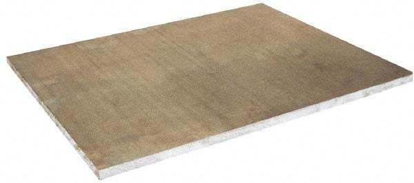 Value Collection - 1 Inch Thick x 12 Inch Wide x 12 Inch Long, Aluminum Plate - Alloy 6061 - USA Tool & Supply