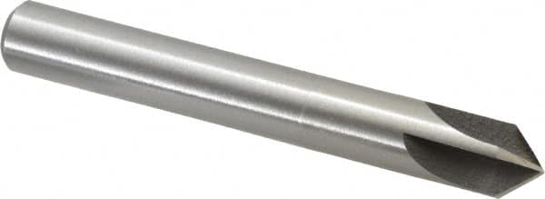 Interstate - 1/2" Head Diam, 1/2" Shank Diam, 4 Flute 82° High Speed Steel Countersink - USA Tool & Supply