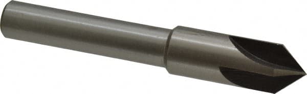 Interstate - 5/8" Head Diam, 1/2" Shank Diam, 4 Flute 82° High Speed Steel Countersink - USA Tool & Supply