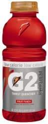 Gatorade - 20 oz Bottle Fruit Punch Activity Drink - Ready-to-Drink - USA Tool & Supply