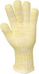 Jomac Products - Size L Cotton Lined Kevlar/Nomex Hot Mill Glove - 13" OAL, Continuous Knit Cuff - USA Tool & Supply