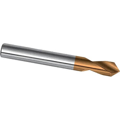 Magafor - 10mm Body Diam, 90°, 3-1/2" OAL, Cobalt Spotting Drill - USA Tool & Supply