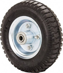 Value Collection - 8 Inch Diameter x 2-1/2 Inch Wide, Pneumatic Caster Wheel - 220 Lb. Capacity, 3-1/4 Inch Hub Length, 1/2 Inch Axle Diameter, Ball Bearing - USA Tool & Supply