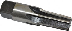 Interstate - 3/8" Pipe, 0.606" Diam, 0.54" Small End Diam, Straight Shank, 1-1/16" Flute, Taper Pipe Reamer - USA Tool & Supply
