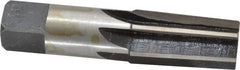 Interstate - 1/2" Pipe, 3/4" Diam, 0.665" Small End Diam, Straight Shank, 1-3/8" Flute, Taper Pipe Reamer - USA Tool & Supply