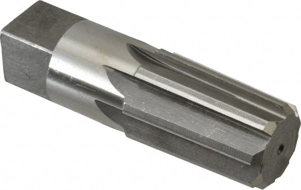 Interstate - 1" Pipe, 1.212" Diam, 1.103" Small End Diam, Straight Shank, 1-3/4" Flute, Taper Pipe Reamer - USA Tool & Supply