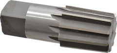 Interstate - 1-1/4" Pipe, 1.553" Diam, 1.444" Small End Diam, Straight Shank, 1-3/4" Flute, Taper Pipe Reamer - USA Tool & Supply