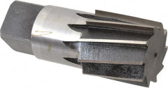 Interstate - 1-1/2" Pipe, 1.793" Diam, 1.684" Small End Diam, Straight Shank, 1-3/4" Flute, Taper Pipe Reamer - USA Tool & Supply
