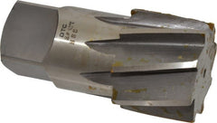 Interstate - 2" Pipe, 2.268" Diam, 2.159" Small End Diam, Straight Shank, 1-3/4" Flute, Taper Pipe Reamer - USA Tool & Supply