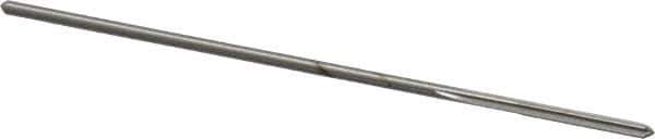 Made in USA - 1/16" High Speed Steel 4 Flute Chucking Reamer - Straight Flute, 0.0585" Straight Shank, 1/2" Flute Length, 2-1/2" OAL - USA Tool & Supply