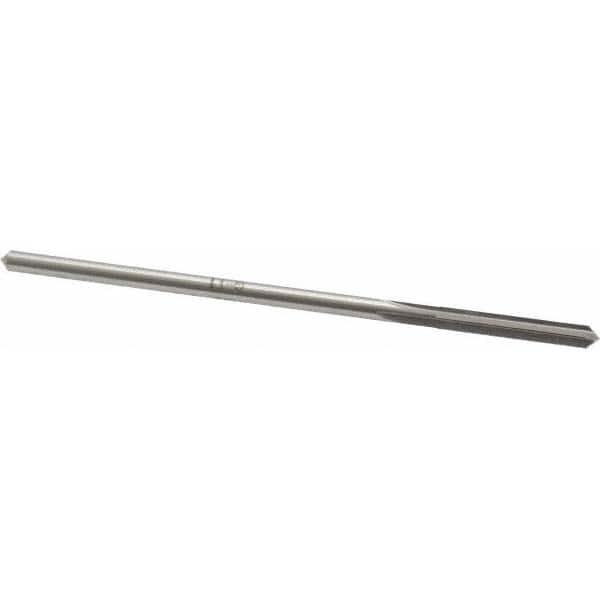 Made in USA - 5/32" High Speed Steel 4 Flute Chucking Reamer - USA Tool & Supply
