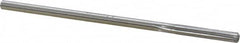 Made in USA - 3/16" High Speed Steel 6 Flute Chucking Reamer - USA Tool & Supply
