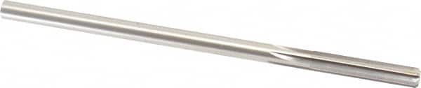 Made in USA - 19/64" High Speed Steel 6 Flute Chucking Reamer - USA Tool & Supply
