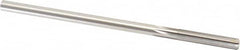 Made in USA - 19/64" High Speed Steel 6 Flute Chucking Reamer - USA Tool & Supply