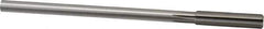 Made in USA - 11/32" High Speed Steel 6 Flute Chucking Reamer - Straight Flute, 11/32" Straight Shank, 1-1/2" Flute Length, 6" OAL - USA Tool & Supply